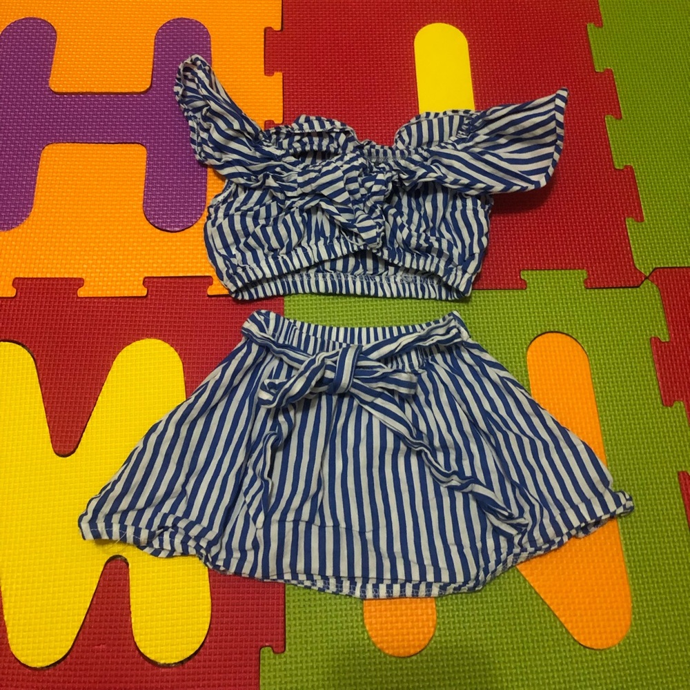 2 piece baby girl matching set